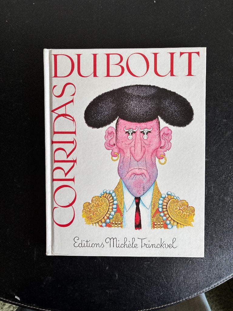Albert Dubout - Corridas - 1996, Gelezen, Ophalen of Verzenden, Albert Dubout, Schilder- en Tekenkunst
