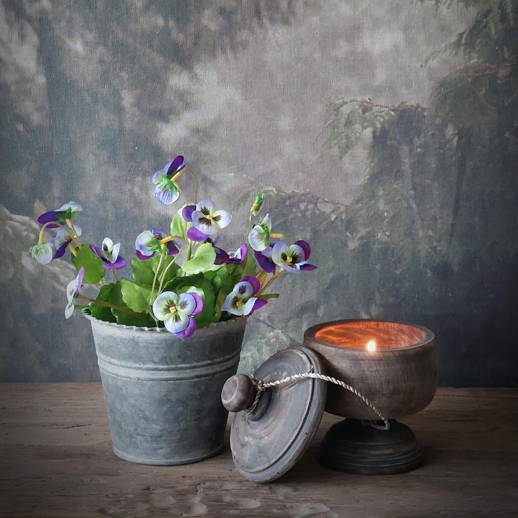 Kunst viooltjes "purple/blue", Ophalen of Verzenden, Nieuw