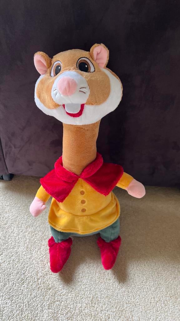 Albert Heijn Efteling Langnek Hamster Knuffel, Ophalen of Verzenden, Zo goed als nieuw