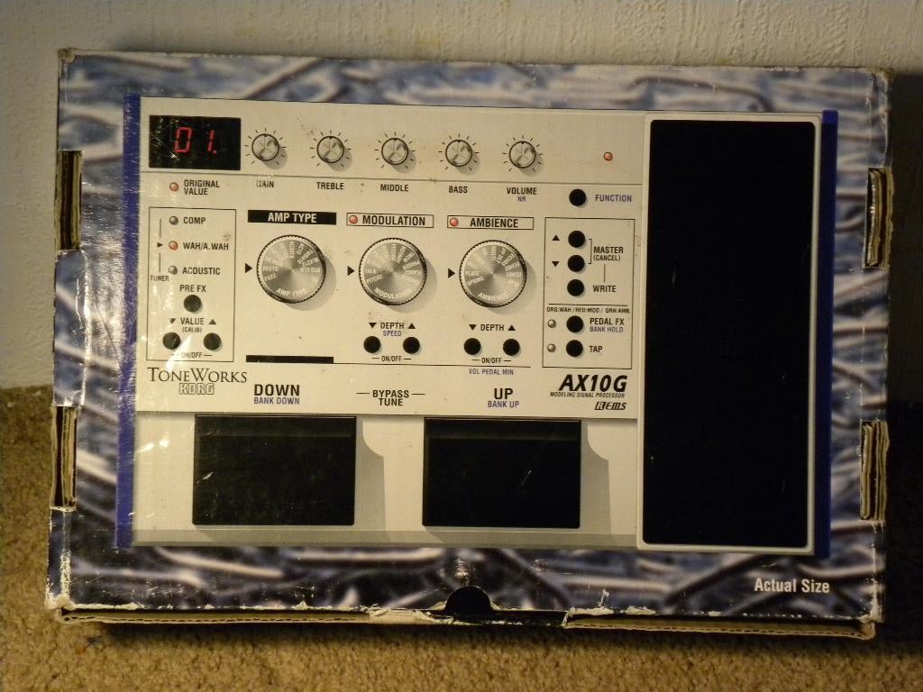 KORG  AX10G  Effectenpedaal, Ophalen of Verzenden, Zo goed als nieuw