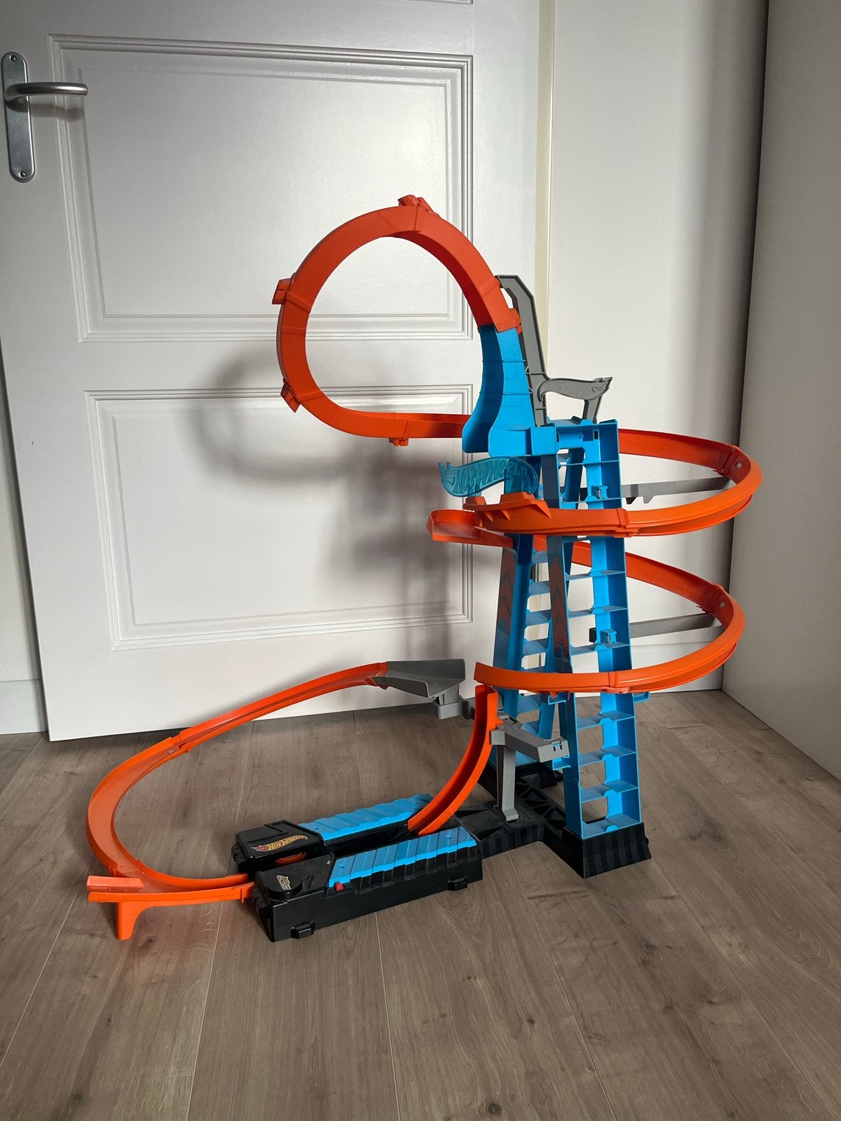 Hot Wheels Action Wolkenkrabber Crash, Ophalen, Hot Wheels, Met looping, Elektrisch