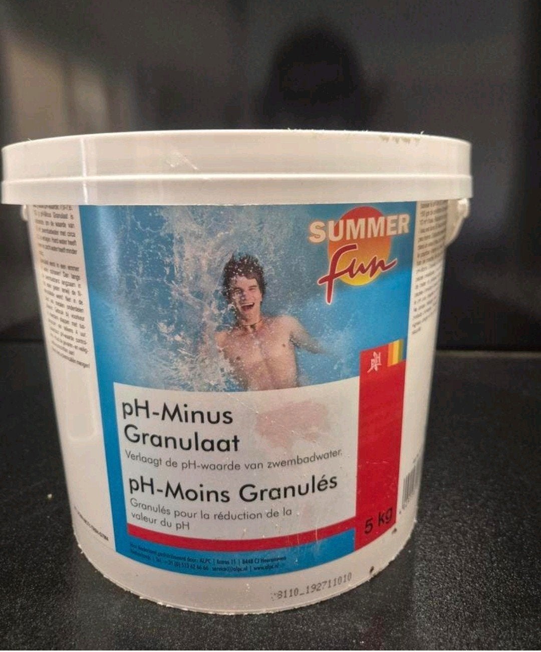 PH min, Ophalen, Reinigingsmiddel