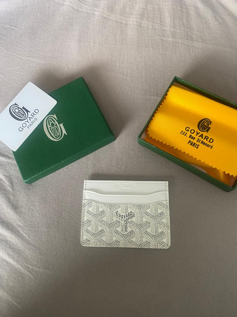 Goyard Paris white wallet, Sieraden, Tassen en Uiterlijk, Portemonnees, Overige merken, Wit, Nieuw, Ophalen of Verzenden