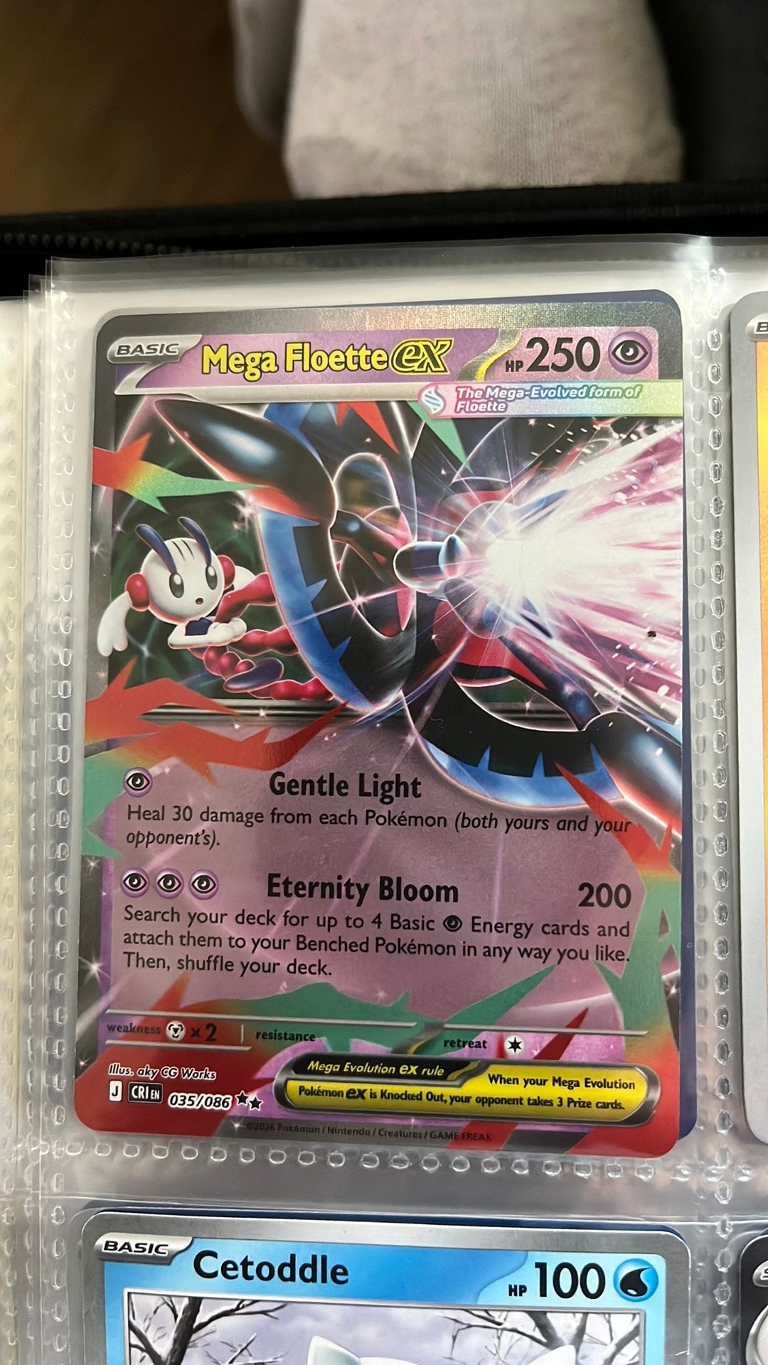 Pokemon kaart: Mega Floette EX, Ophalen of Verzenden, Nieuw