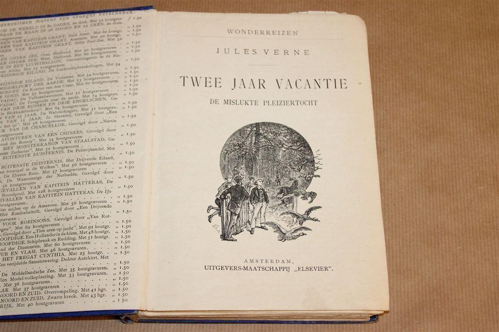 Twee Jaar Vacantie — Jules Verne Wonderreizen [1919], Ophalen of Verzenden, Gelezen