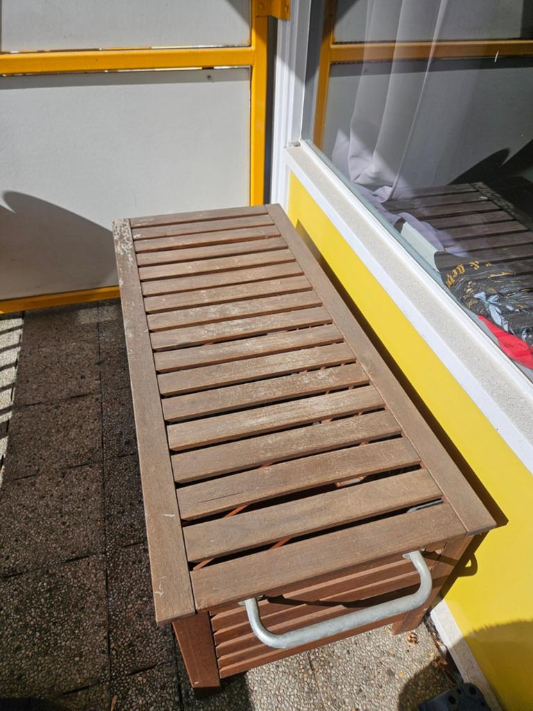 Opbergkist, Tuin en Terras, Ophalen, Gebruikt, Hout, Overige typen
