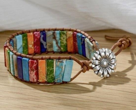 Chakra armband uit India, Ophalen of Verzenden, Nieuw, Zilver