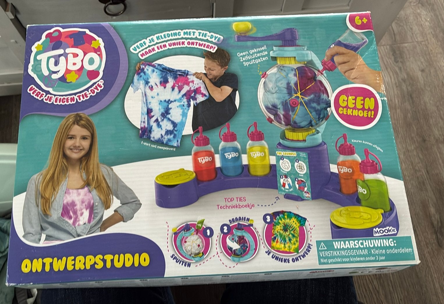 TyBo Tie-Dye Ontwerpstudio - Verf je eigen kleding, Ophalen of Verzenden, Nieuw, Jongen of Meisje