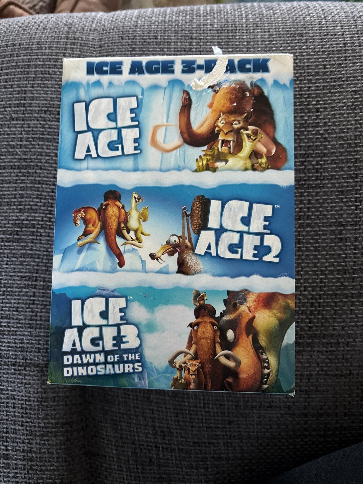 Ice Age 3-pack DVD: Ice Age 1, 2 & 3, Cd's en Dvd's, Gebruikt, Animatie, Amerikaans, Nederlands
