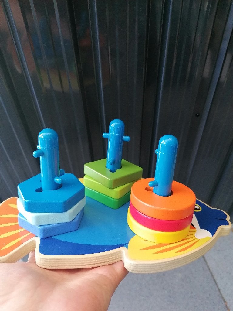 Peuter Vis puzzel vormen, Ophalen of Verzenden, Zo goed als nieuw