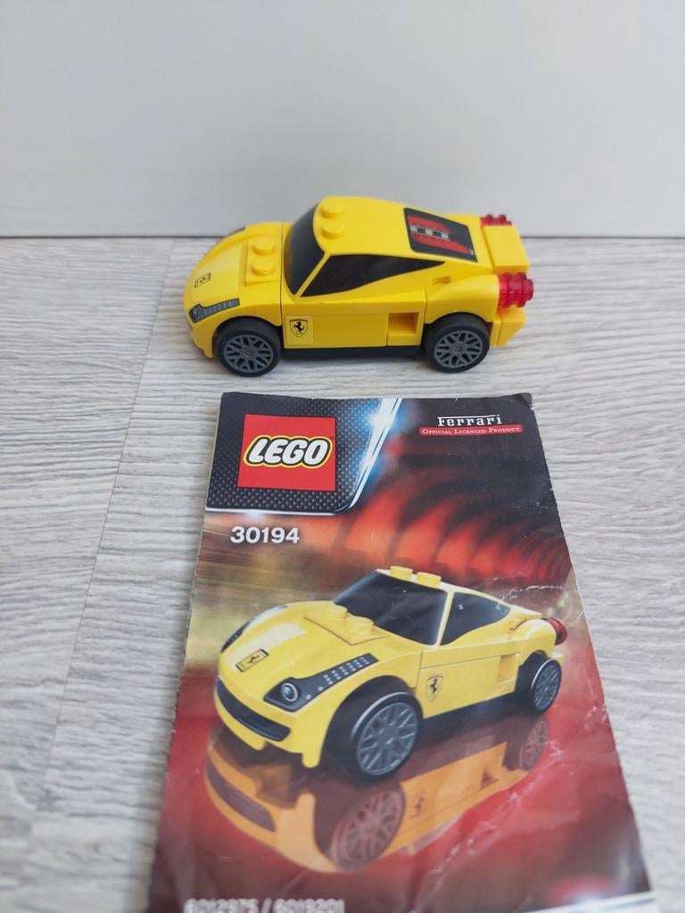 Lego Racers 30194 Ferrari 458 Italia!
Compleet!!, Ophalen of Verzenden, Zo goed als nieuw, Complete set, Lego