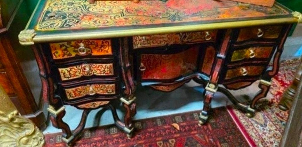zeer mooi groot Boele bureau/dressoir, Antiek en Kunst, Ophalen