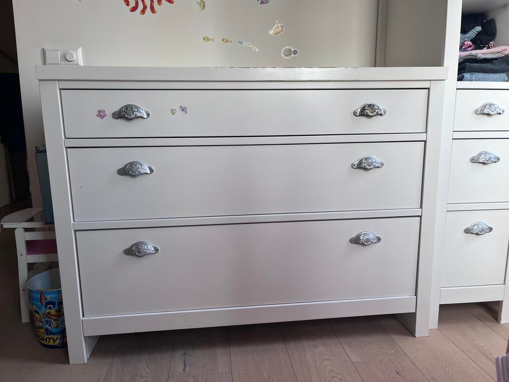 Commode ladekast, Huis en Inrichting, Ophalen, Gebruikt, 100 tot 150 cm, 50 tot 100 cm