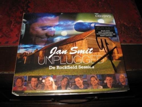 Jan Smit – Unplugged CD & DVD - Gesigneerd, Ophalen of Verzenden, Gebruikt, Levenslied of Smartlap