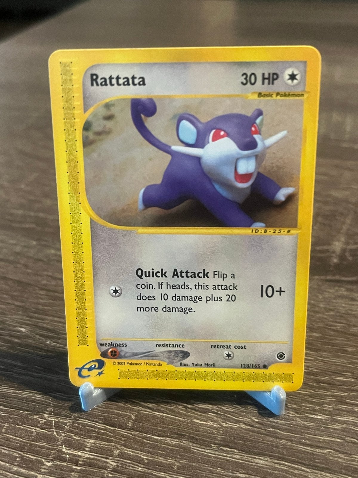 Rattata (128/165) - Expedition - NM, Ophalen of Verzenden, Zo goed als nieuw, Losse kaart
