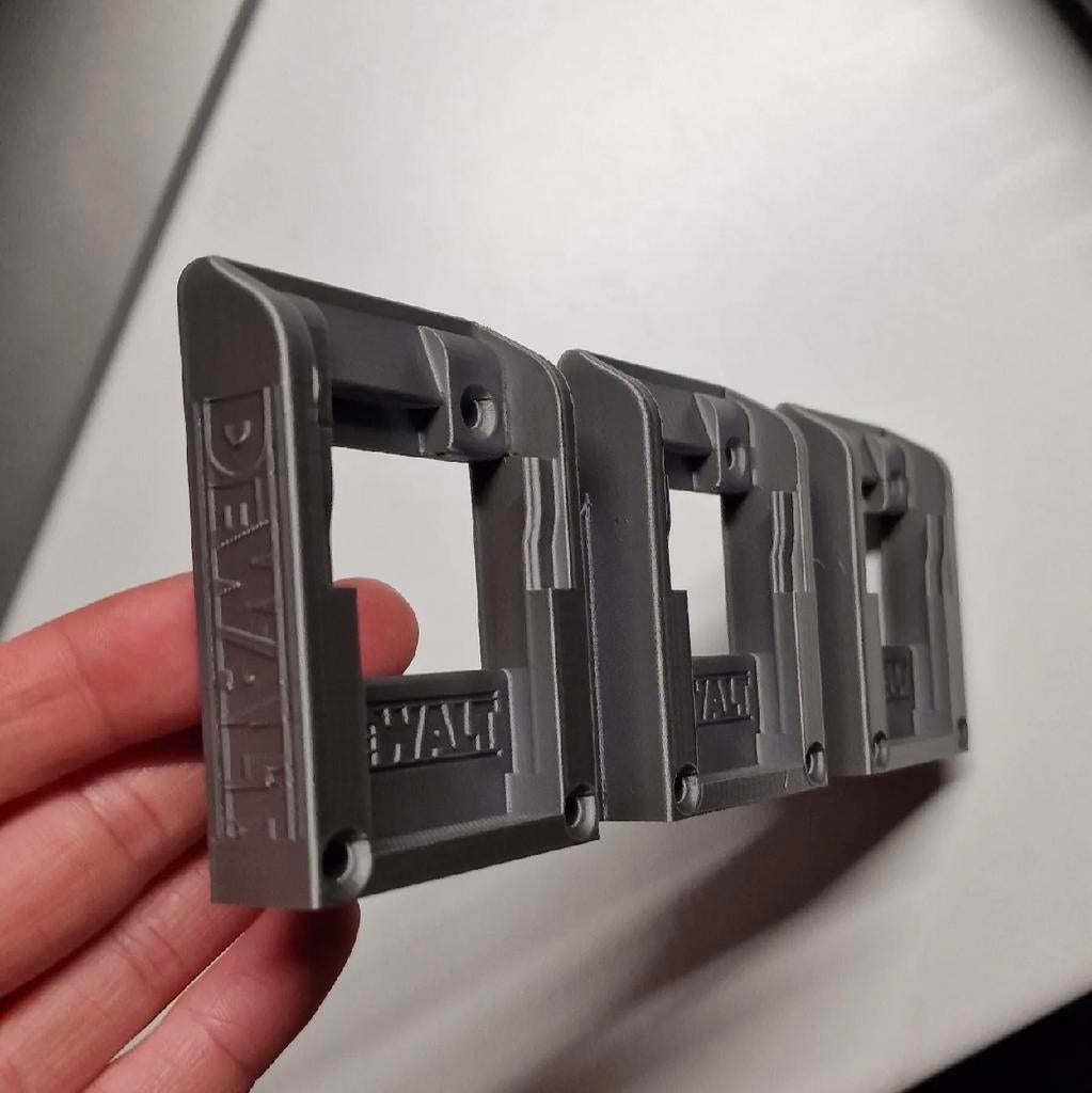 3D-geprinte DeWalt batterij houder, Ophalen of Verzenden, Nieuw