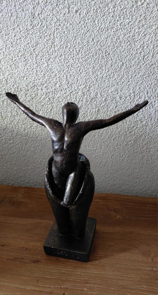 Beeldje Obesitas vrouw, Ophalen of Verzenden