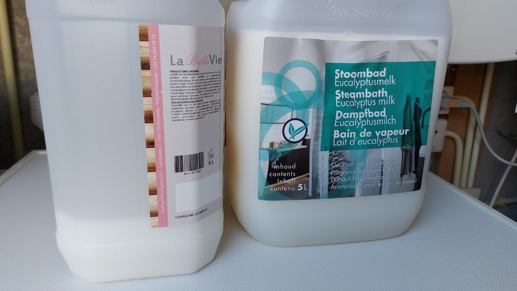 Stoombad Eucalyptusmelk voor stoomcabine, Ophalen of Verzenden