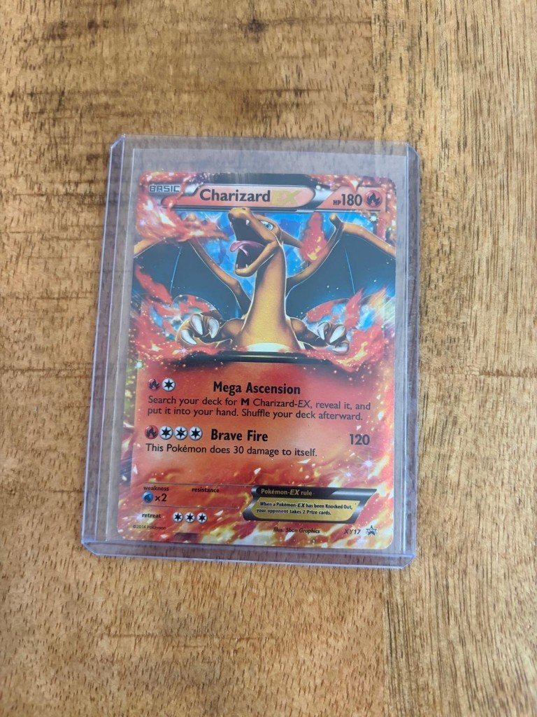 Charizard EX XYPR 17 Pokemon, Verzenden, Zo goed als nieuw, Losse kaart