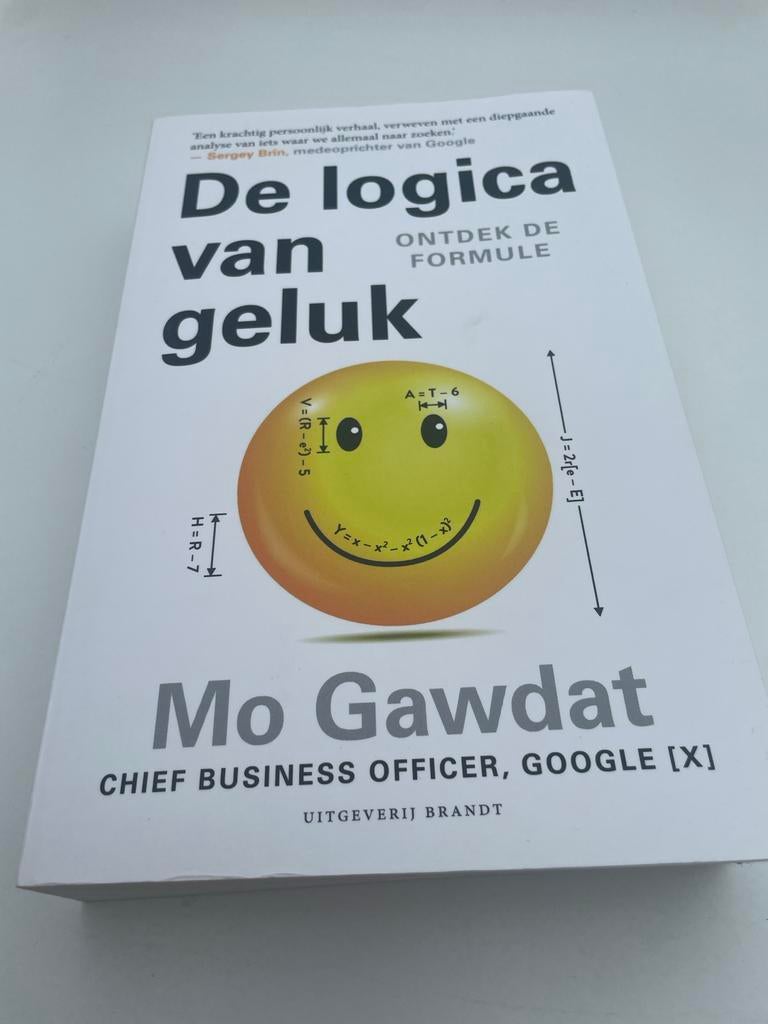 De Logica van Geluk - Mo Gawdat, Boeken, Overige Boeken, Zo goed als nieuw, Ophalen of Verzenden