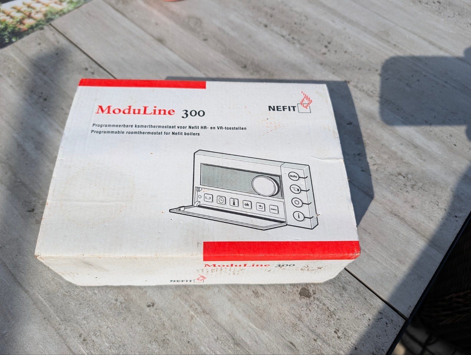Nefit ModuLine 300 Kamerthermostaat, Ophalen of Verzenden, Zo goed als nieuw