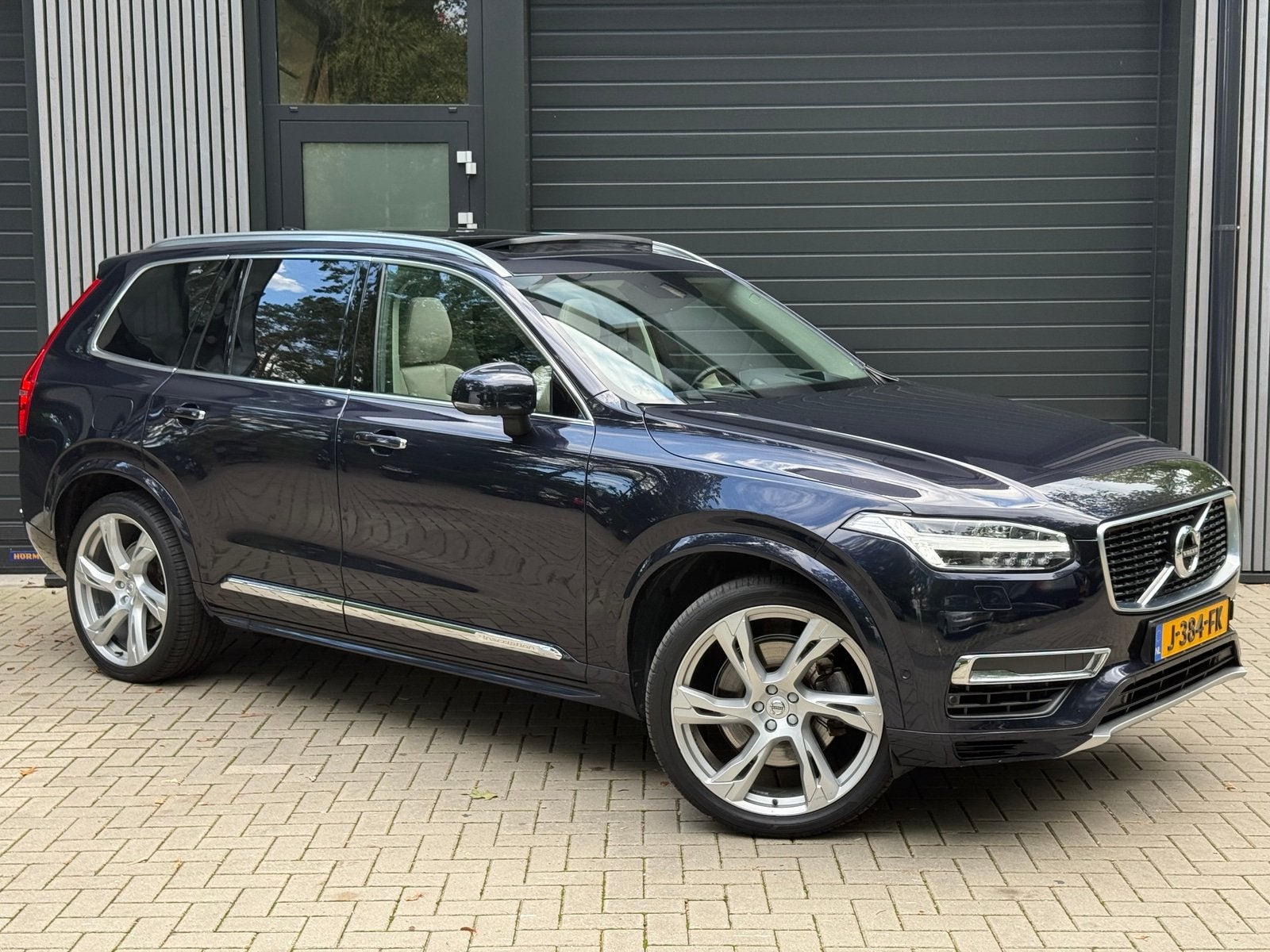 Volvo XC90 2.0 T8 Twin Engine AWD Inscription (bj 2019), Auto's, 4 cilinders, 1969 cc, Blauw, 7 stoelen