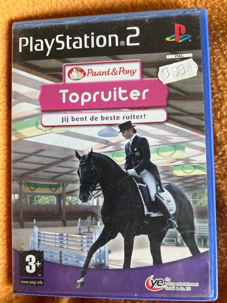Paard & Pony: Topruiter - PlayStation 2 (PS2) Game, Gebruikt, 1 speler, Ophalen of Verzenden, Vanaf 3 jaar