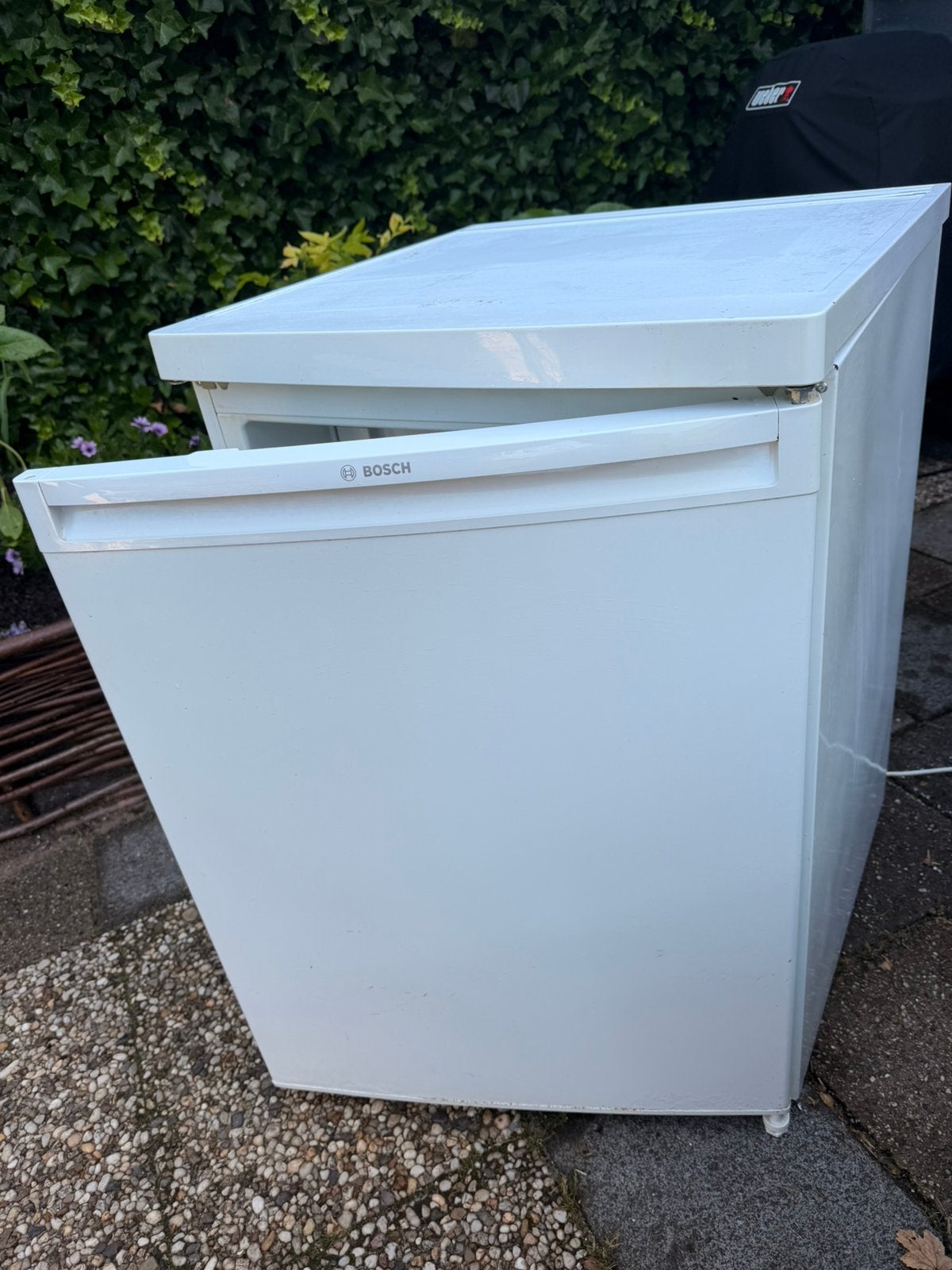 Bosch tafelmodel koelkast met vriesvak, Ophalen, Zo goed als nieuw, Minder dan 60 cm, 85 tot 120 cm
