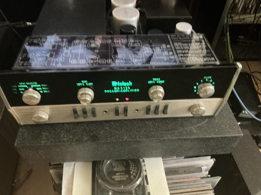 Mcintosh MA5100 with new glas, Ophalen of Verzenden, Refurbished, Minder dan 60 watt, Overige merken