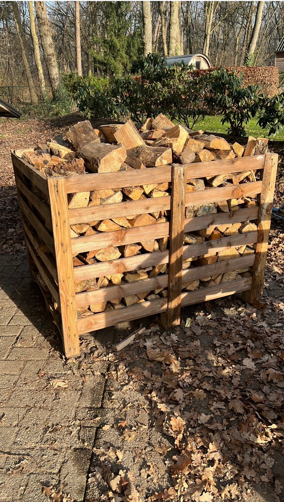 Foto 5 van Gekloofd haardhout per krat/kuub