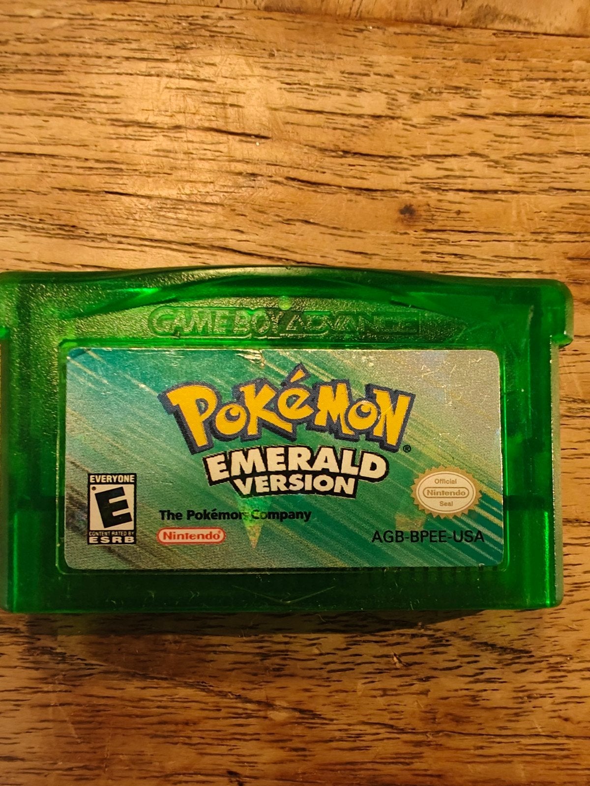 Pokémon Emerald Version (USA) Game Boy Advance SP, Ophalen, Gebruikt, 1 speler, Role Playing Game (Rpg)