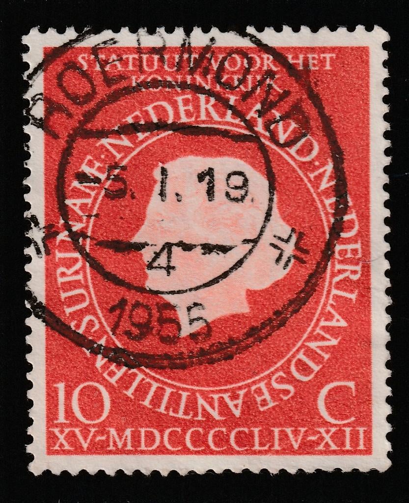 nvph 645 met kortebalkstempel Roermond 4 (10348), Ophalen of Verzenden, Na 1940, Gestempeld