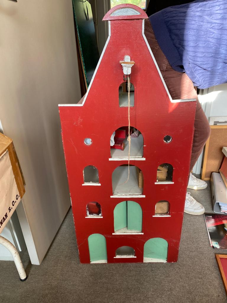Speelgoed poppenhuis herenhuis, Kinderen en Baby's, Speelgoed | Poppenhuizen, Ophalen, Gebruikt, Poppenhuis