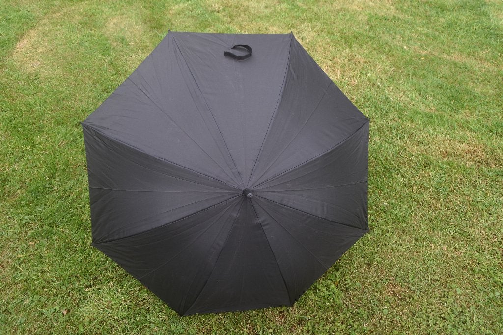Grote zwarte paraplu Stern NIEUW 133 cm 2 persoons, Verzenden, Nieuw, Zwart