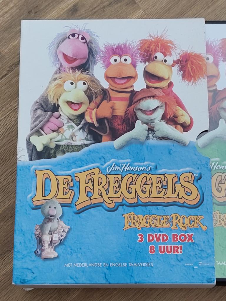 DVD box De Freggels (3 CD's), Cd's en Dvd's, Alle leeftijden, Poppen, Ophalen of Verzenden, Zo goed als nieuw