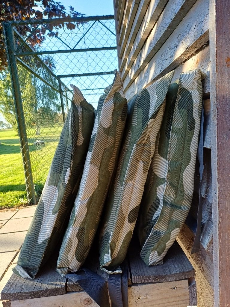 4 x Madison tuinkussens voor bank 120 x 48 x 7 cm, Ophalen, Zo goed als nieuw