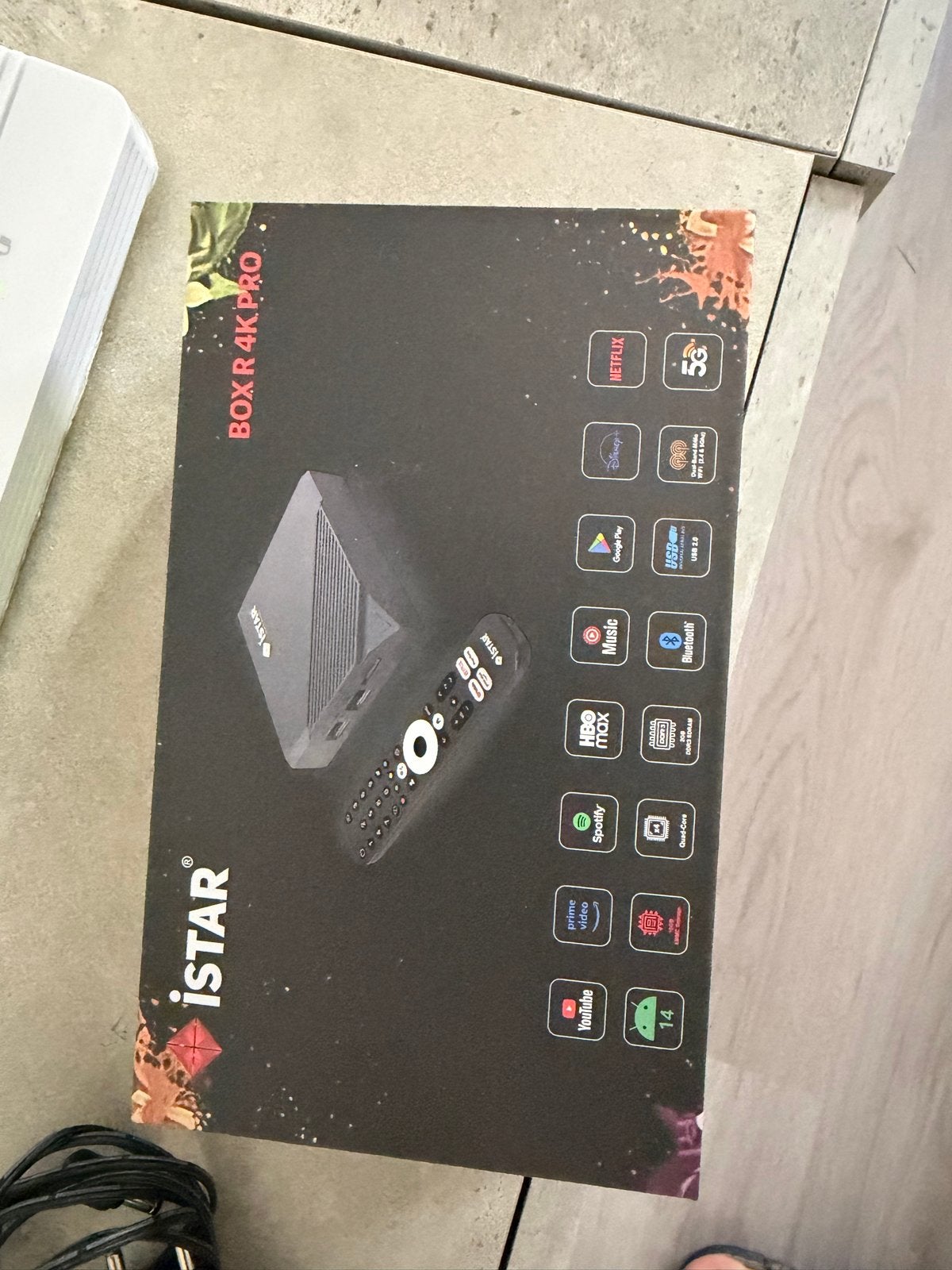 iSTAR BOX R 4K PRO Android TV Box - Nieuw in doos, Ophalen of Verzenden, Nieuw, HDMI, Zonder harde schijf
