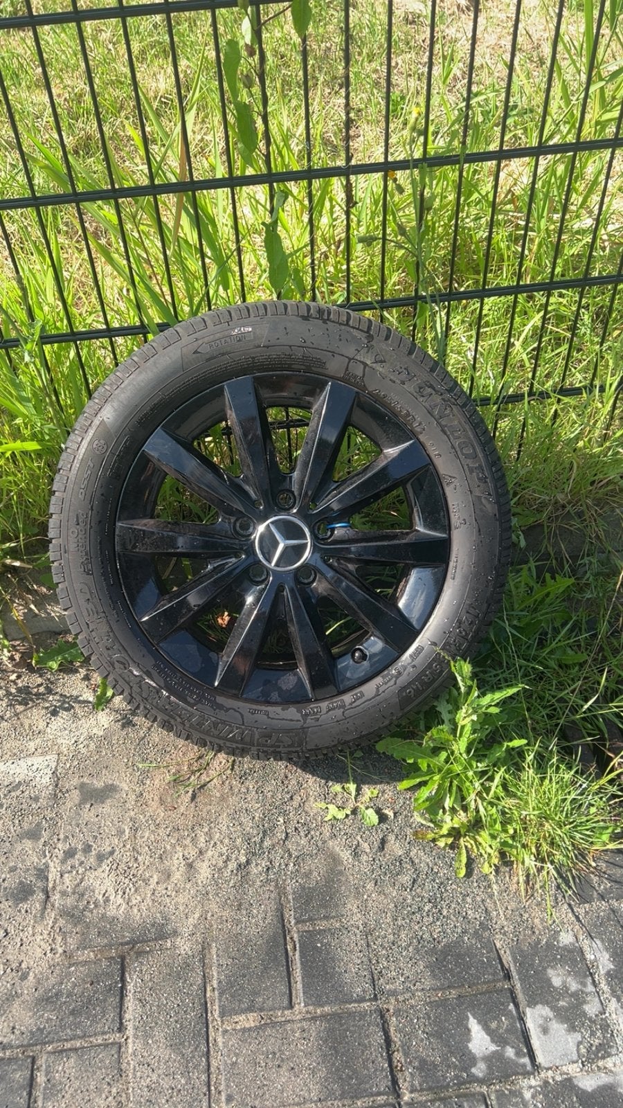 Orginelen Mercedes velgen, Ophalen