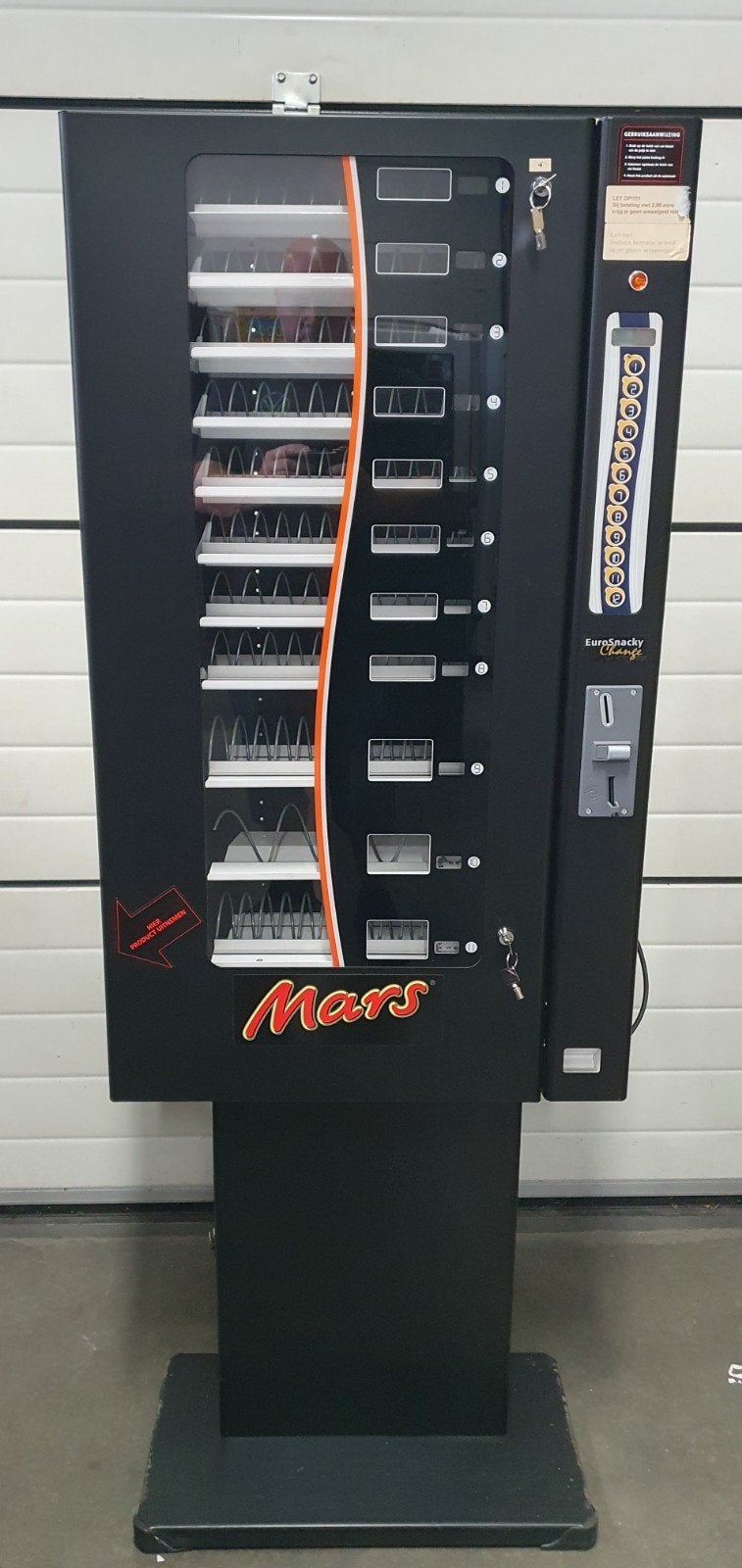 eurosnacky quasar snoepautomaat, Verzamelen, Ophalen, Zo goed als nieuw