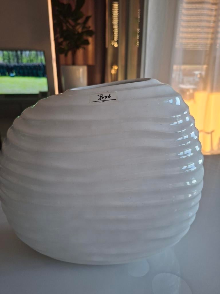BOB VAAS 25 BIJ 25, Overige kleuren, Ophalen of Verzenden, Minder dan 50 cm, Glas