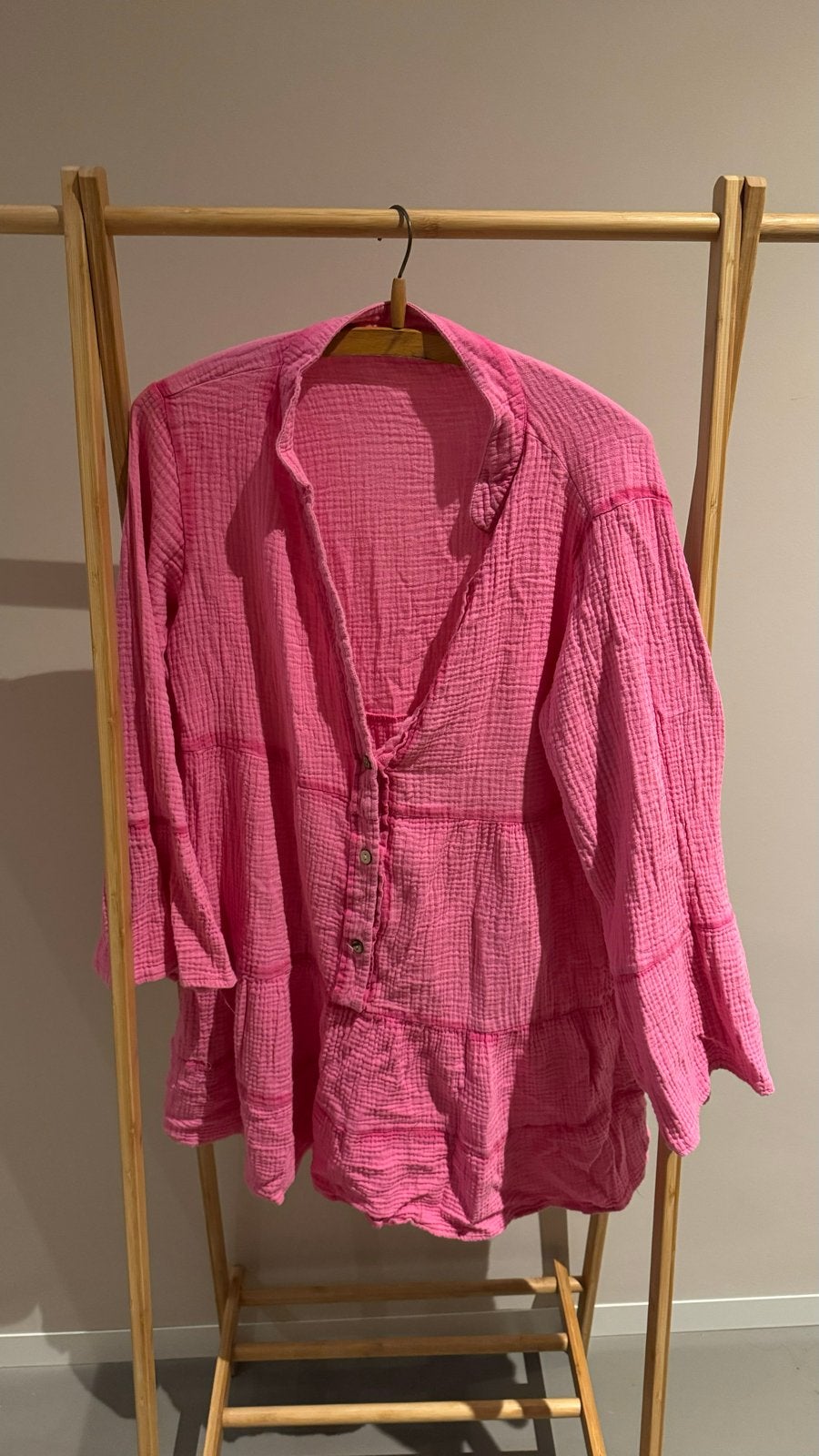 Roze hydrofiel jurkje, Kleding | Dames, Maat 42/44 (L), Ophalen of Verzenden, Zo goed als nieuw, Roze