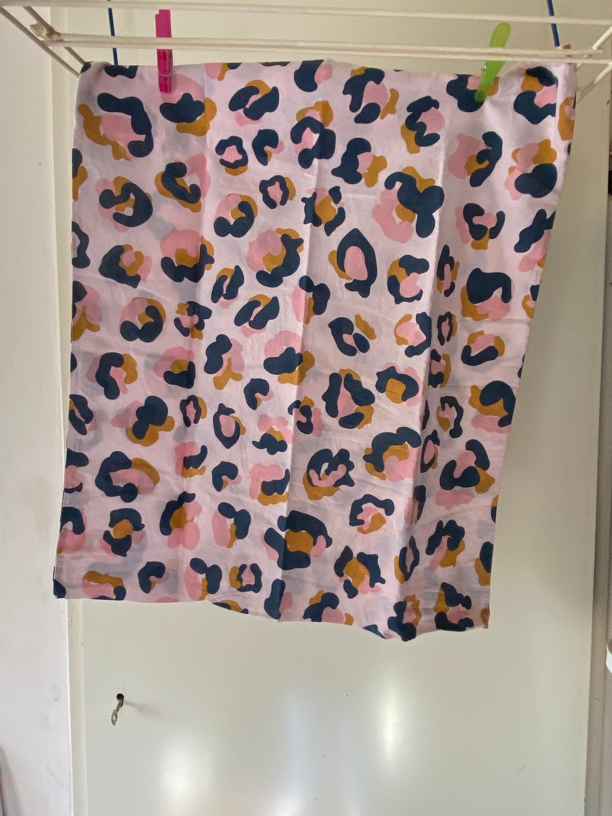 Leuk panter print beddek overtrek, Ophalen of Verzenden, Zo goed als nieuw, Meisje, Dekbedovertrek