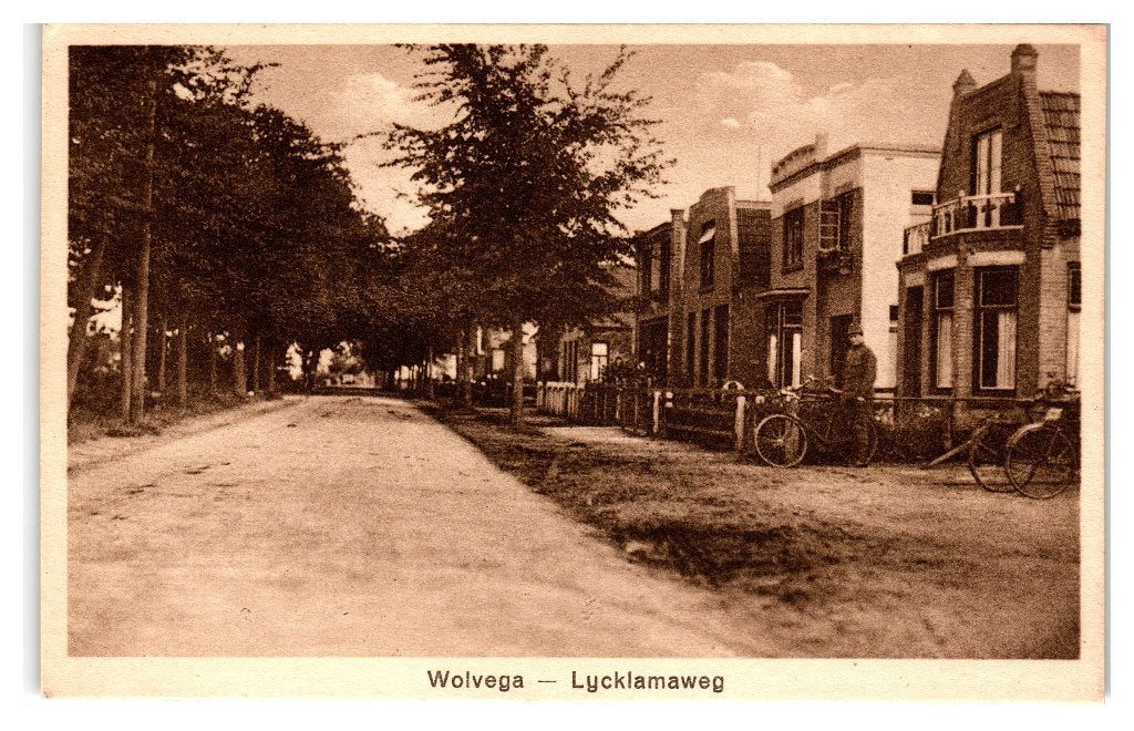 Wolvega, Lycklamaweg, Verzenden, 1920 tot 1940, Gelopen, Friesland