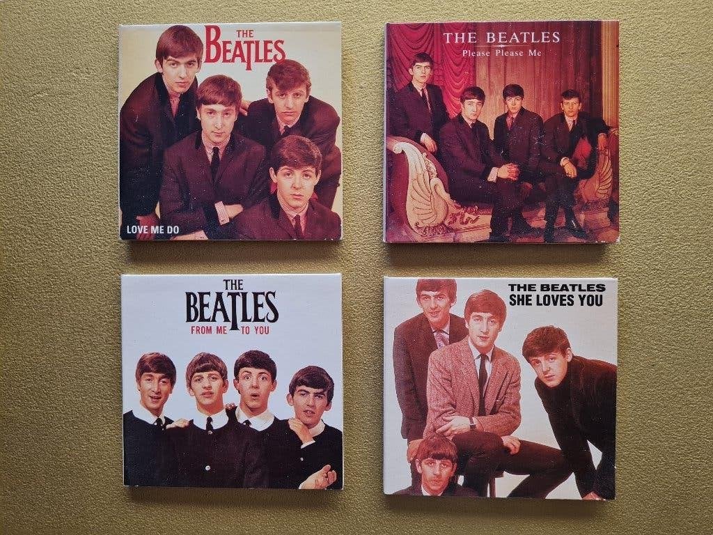 The Beatles 3 Inch cd singles 1962/63 (COLLECTORS ITEMS!), 2 t/m 5 singles, Ophalen of Verzenden, Zo goed als nieuw, Nederlandstalig