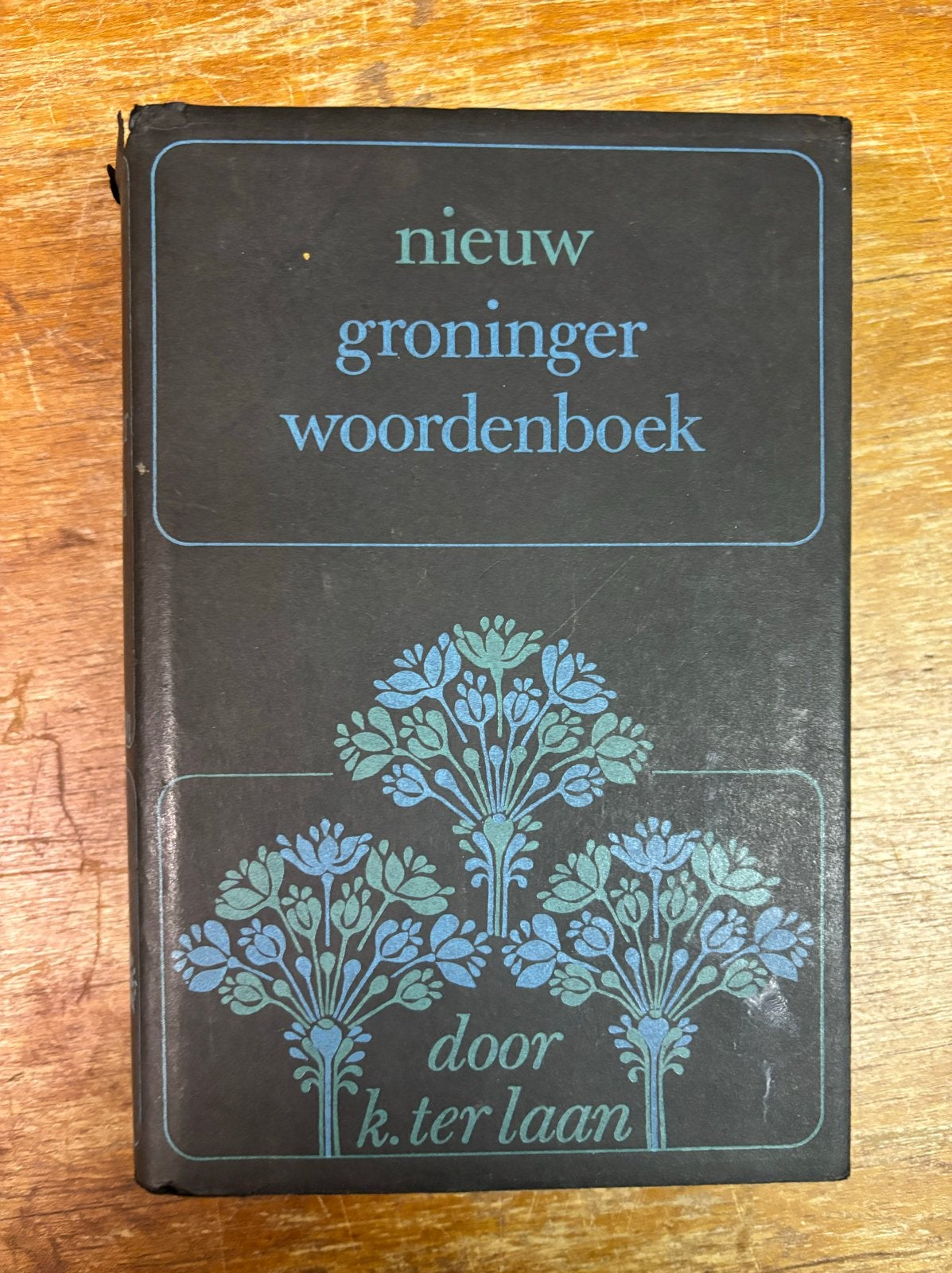 Nieuw Groninger Woordenboek door K. ter Laan, Ophalen of Verzenden, Gelezen, Overige uitgevers, Nederlands
