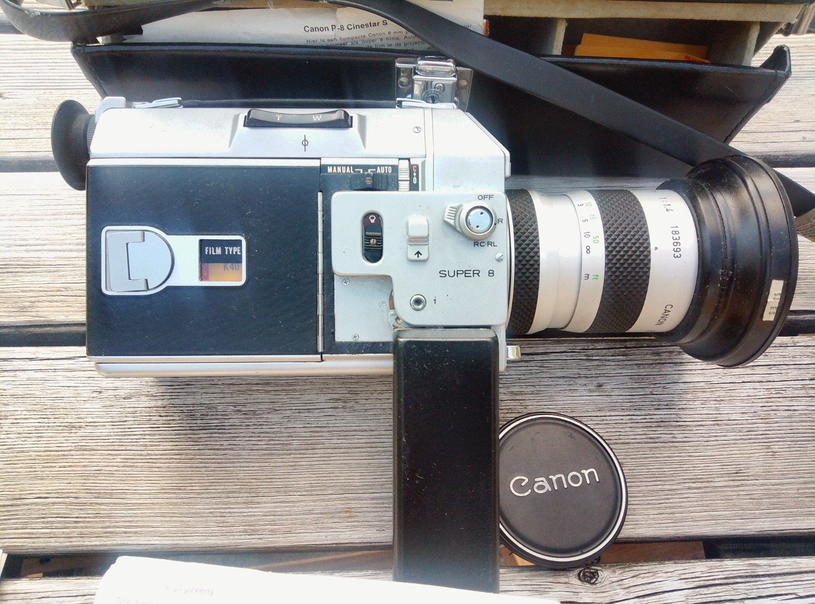Canon Auto Zoom 814 super 8, Ophalen of Verzenden, 8mm