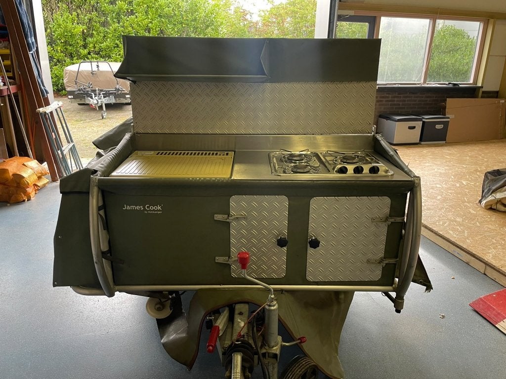 Holtkamper James Cook Basekitchen, Caravans en Kamperen, Ophalen, Info@tenttrailerexpert.nl, Gebruikt, De Tenttrailer Expert