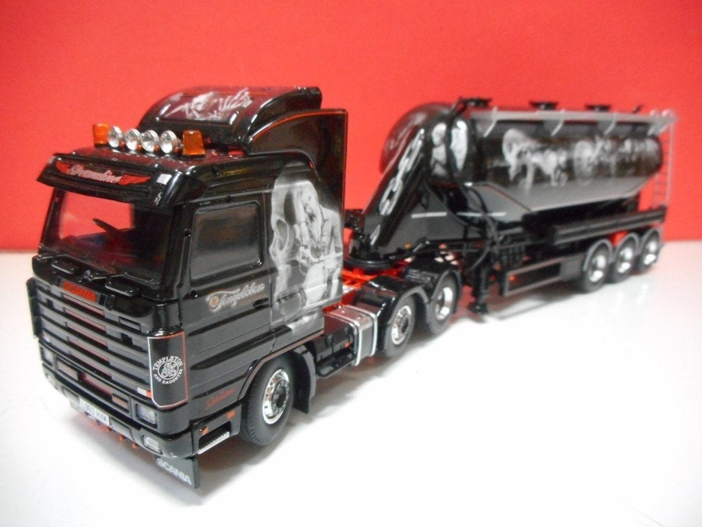 TEKNO SCANIA JOHN TEMPLETON, UK 80996, Ophalen of Verzenden, Nieuw, Bus of Vrachtwagen, Tekno