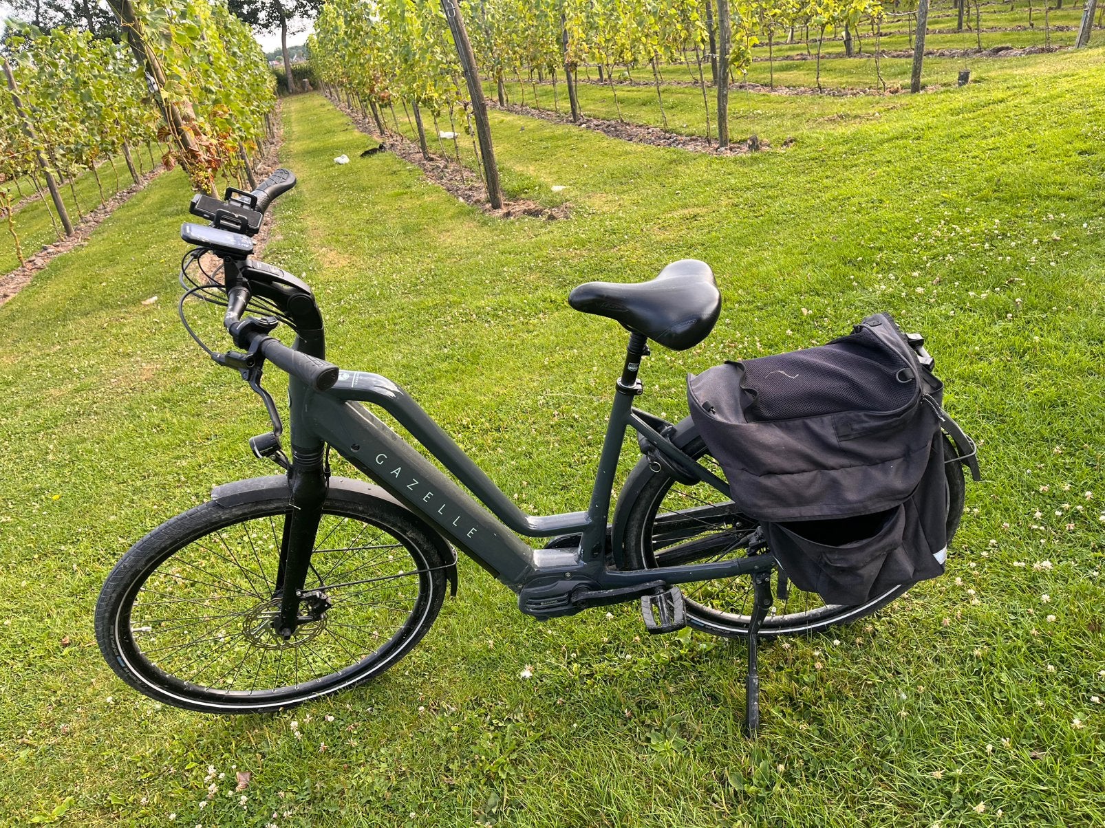Elektrische Gazelle damesfiets, Ophalen, Zo goed als nieuw, Zeil