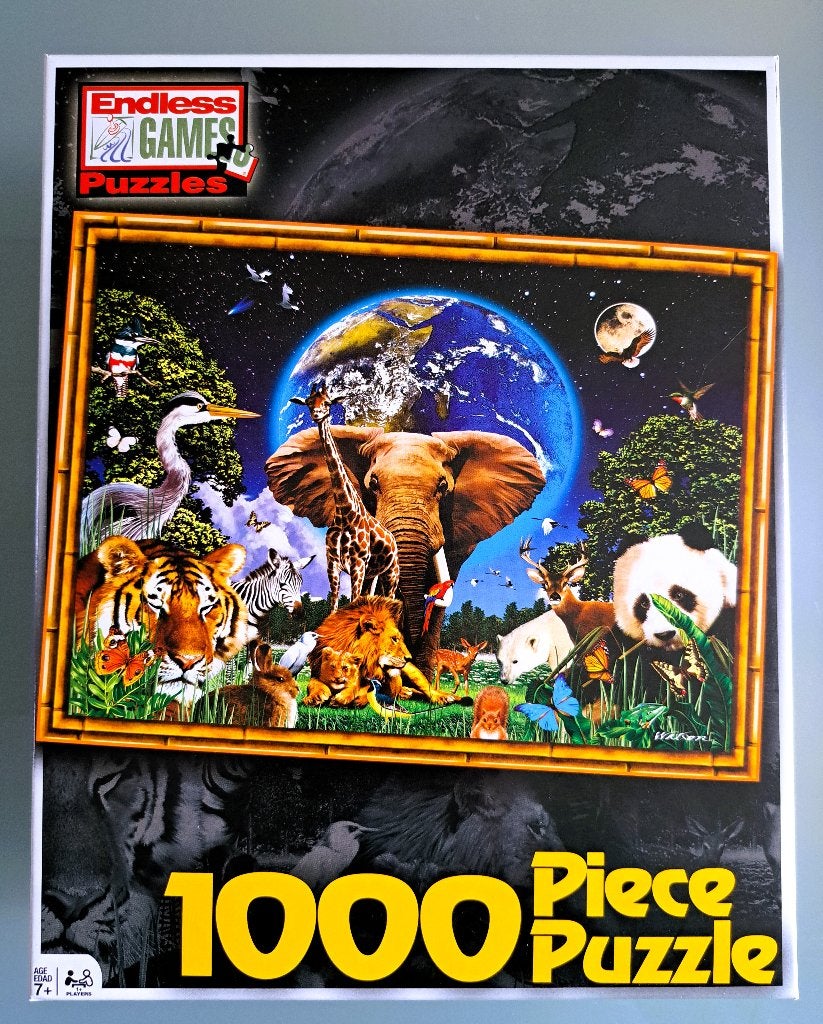 Endless games puzzel Wildlife by Malcolm Watson 1000 stukjes, Ophalen, 500 t/m 1500 stukjes, Zo goed als nieuw, Legpuzzel